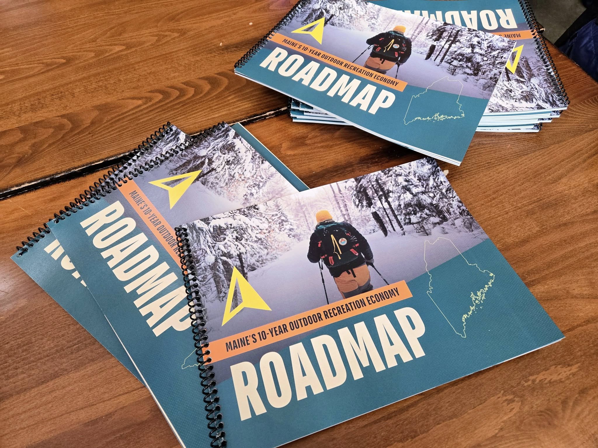 Maine Outdoor Recreation Economy Roadmap booklets